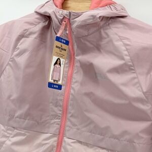 Eddie Bauer Jacket Youth Large 14 16 Blush Pink 3-in-1 Water Resistant Hooded